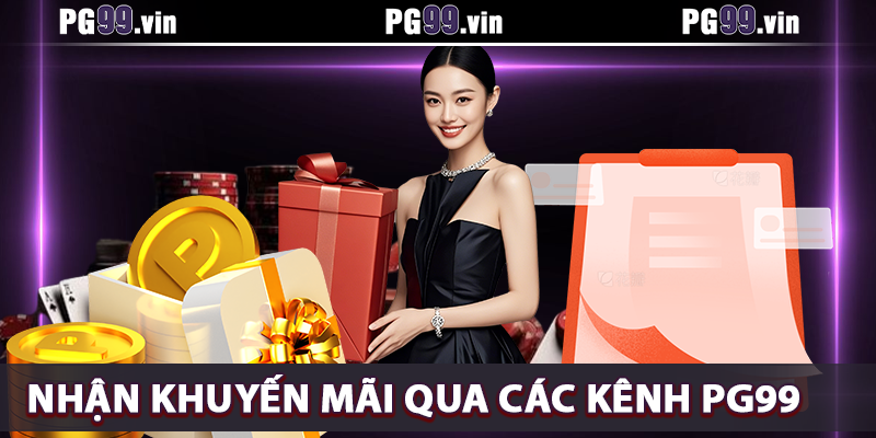 Cách nhận code khuyến mãi từ PG99 qua các kênh khác nhau